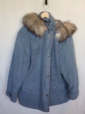 Forecaster of Boston hooded parka coat